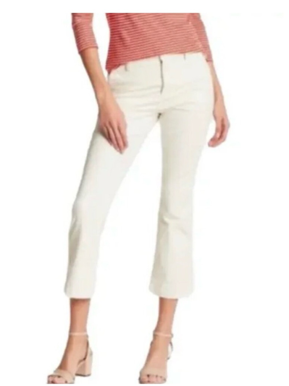 J Crew Sammie Cropped Chino Pants Size 27